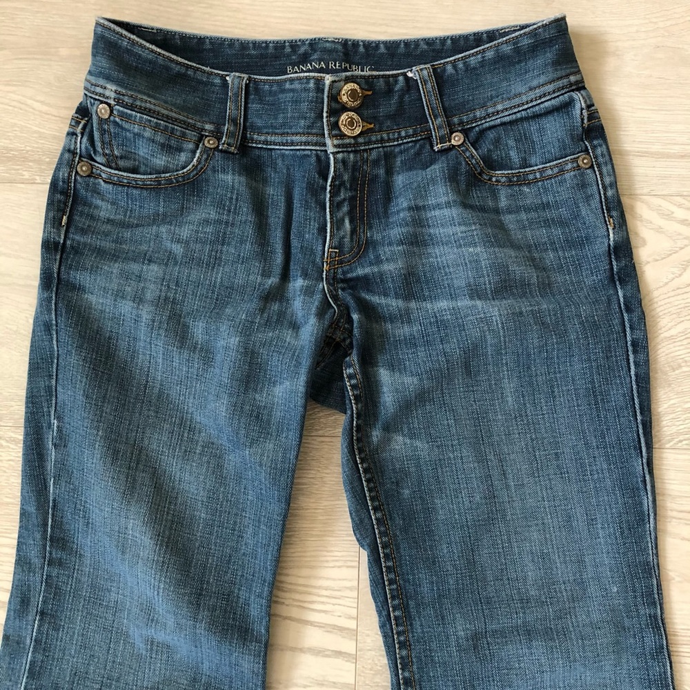 Banana Republic Vintage Boot Cut Denim Jeans - Picture 3 of 16